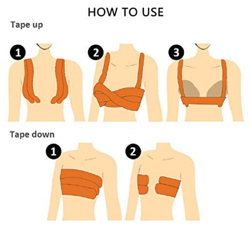 sports tape for breasts